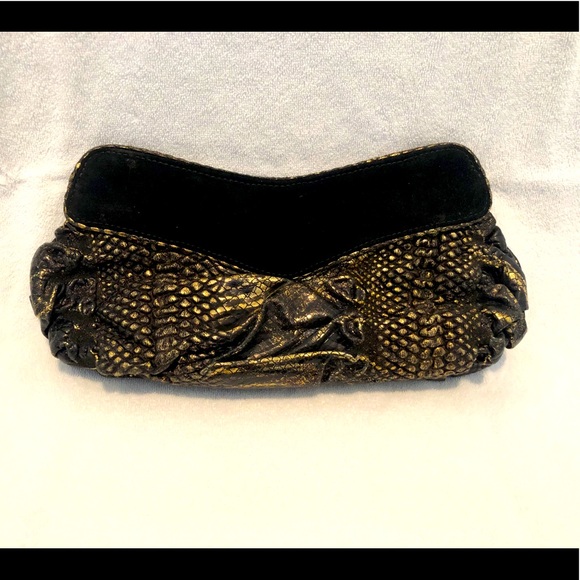 Lauren Merkin faux snake clutch - Picture 1 of 3
